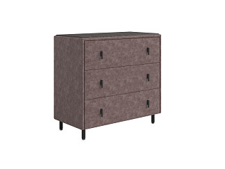 Комод Орматек Sofix (Велюр/ЛДСП Gratta 8 Брауни/Дуб Кантербери) 92x46