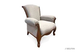 "Грация" кресло; нераскл.; орех; Medok 06 (ИН) (гр. 4)