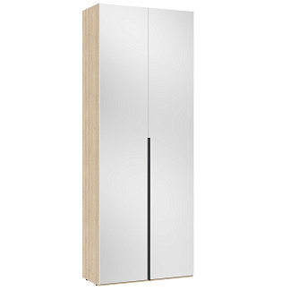 Шкаф двухстворчатый Некст кристал с зеркалами Некст кристал