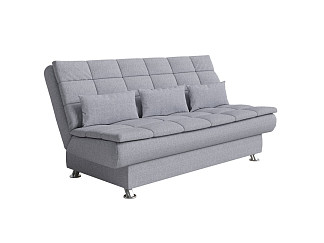 Орматек Диван-кровать Easy Light Middle next (Ткань: Рогожка Nice Серебряный) 140x205