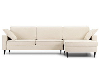 Диван угловой Дисент-2 Soft Milk