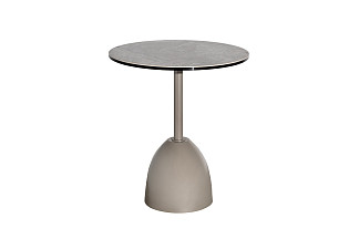 57EL-17012 Стол журнальный, керамика Август Серый (Augustus Gray) d48*55см