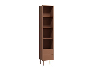 Стеллаж Дигарс 43x220 Терракотовый