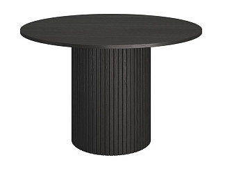 Кухонный стол Хилл 120 Древесный черный