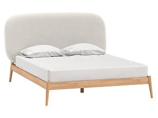 Кровать Саоми-Wood 180 Soft Milk