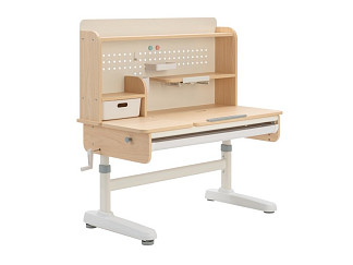 Стол-трансформер детский Лисмор 120x65 Белый