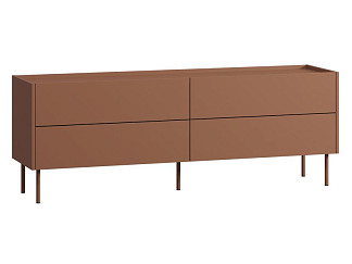 ТВ-тумба Дигарс 163x60 Терракотовый