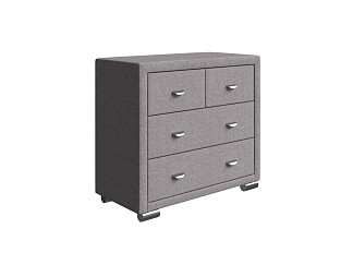 Комод Орматек OrmaSoft 2/4 (Рогожка Nice Латте) 92x48