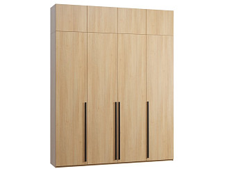 Распашной шкаф Кимбол 4.1-240x300 Дуб Барбера
