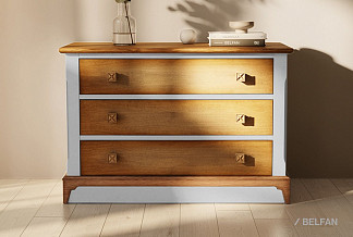 Комод "Бриансон"; муссон+дуб