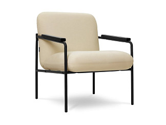 Кресло Кастел Велюр Молочный