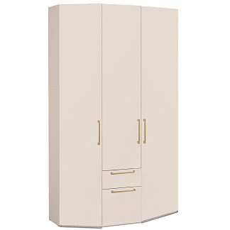 Шкаф 3дв. (FFCзаверш.+FCG+FFDзаверш.) гл.608 (беж) др.ручки Soho беж