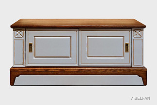 Тумба под ТВ "Бриансон" (купе); муссон+дуб