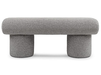 Банкетка Плум Букле Серый