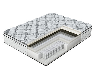 Матрас Verda Balance Pillow Top (Silver Lace/Anti Slip) 200x220