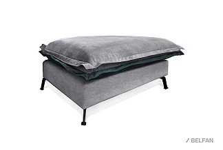 "Гранд" пуф; нераскл.; 18; Glow 15 Light Grey+Glow 15 Light Grey+Idol 2.0\_\28 (гр. 2/МТХ+ТД)