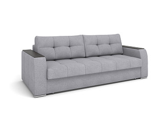 Орматек Диван-кровать Era Compact Middle (Ткань: Рогожка Bravo Grey (серый)) 152x202