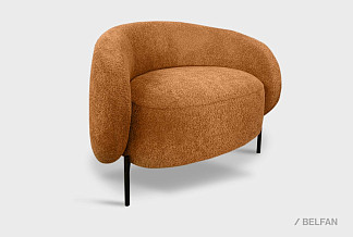 "Ливерпуль" кресло; нераскл.; 12; металл черный; Soul 493  (гр. 2/СМ)