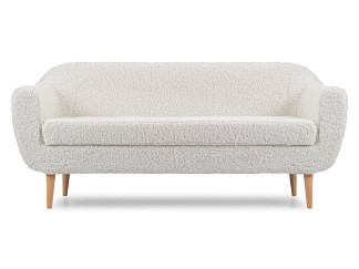 Диван прямой Роттердам-3 Cozy Milk