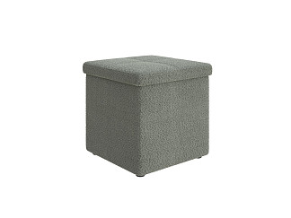 Пуфик Орматек Пуф OrmaSoft 2 одноместный (Букле Soul 690 Зеленый чай) 42x42