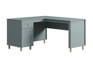 Письменный стол Велди 150x140 Серо-зеленый
