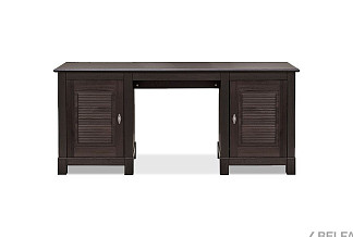 Стол письменный "Рауна" 20 (2 тумбы); колониал