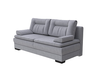 Орматек Диван-кровать Easy Home Middle (Ткань: Рогожка Тетра Стальной) 150x200