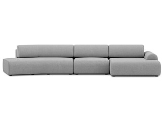 Диван модульный Маиль-4 Bucle Silver