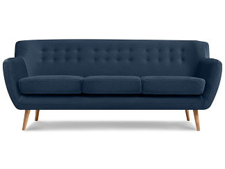 Диван прямой Сите-3 Velvet Blue