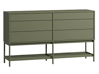 Комод Изи 158x91 Оливковый