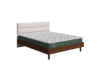 Кровать Орматек Albero Soft New (Ткань/Массив (сосна) Мокко (сосна)/Nice Кремовый) 200x220