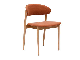 Стул Хейлис Рогожка Терракотовый/Натуральный