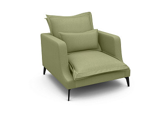 Кресло Орматек Mores (Ткань: Шенилл Canvas olive) 104x96