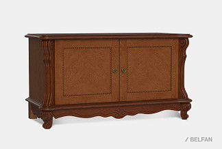 Тумба в прихожую "Алези"; античная бронза