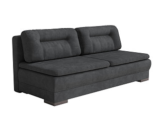 Орматек Диван-кровать Easy Home Base Middle (Микровелюр Selfie Графитовый) 150x200