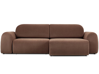 Диван угловой Лилт Barhat Cinnamon