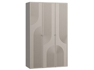 Распашной шкаф Монсон 3-135x222 Латте