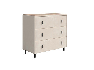 Комод Орматек Sofix (Велюр/ЛДСП Casa Сахарный/Бунратти) 92x46