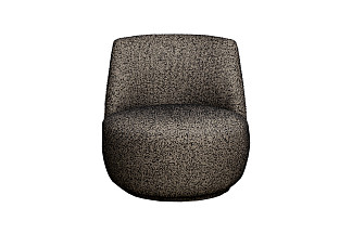 Кресло GD/Rivoli поворотное рогожка черно-золотое Santo302-CHZOL 73*80*74см