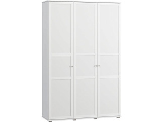 Распашной шкаф Амели 3-120x220 Белый