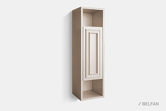 Шкаф настенный "Сакраменто" (правый); марципан