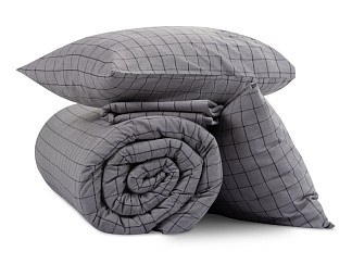 Комплект постельного белья Лейк 1.5 Grey