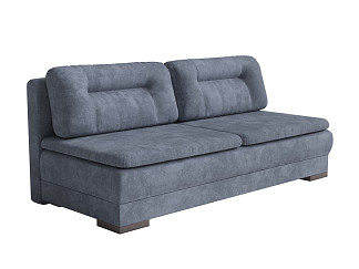 Орматек Диван-кровать Easy Home Base Middle (Микровелюр Selfie Пыльный голубой) 150x200