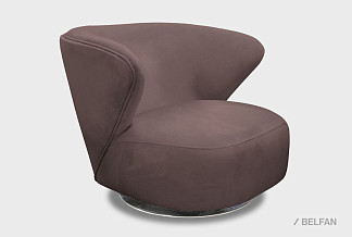 "Kamila" кресло; нераскл.; 12; хром; Sand 13 (38461); (гр.2)