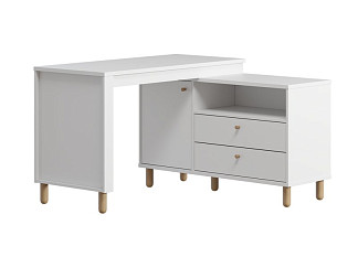 Стол Лэтти 118x120 Белый