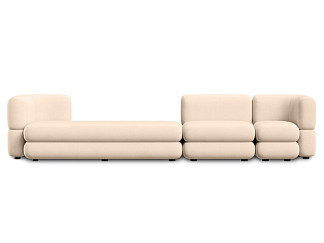 Диван модульный Brera-4 Velour Beige