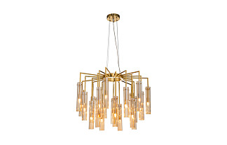 Подвесная люстра Orgel (золото) D645*H445/1645 21*G9*25W