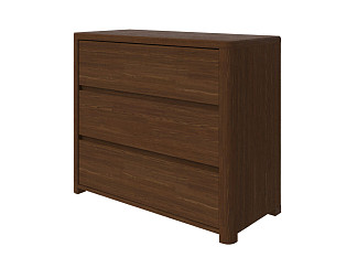 Комод Орматек Wood Home (Массив (сосна) Мокко (сосна) с брашированием) 90x40