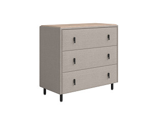 Комод Орматек Sofix (Рогожка/ЛДСП Nice Латте/Бунратти) 92x46