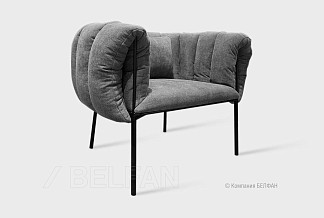 "Leo" кресло; нераскл.; 12; золото; Forest 02 (гр.3/Турция)